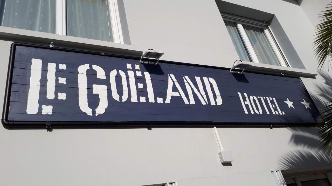 Hotel Le Goeland Barbâtre Exterior foto